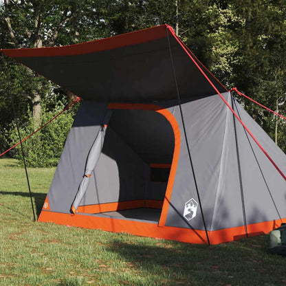 Tenda da campeggio Grigio e arancione 282 x 225 x 154 cm