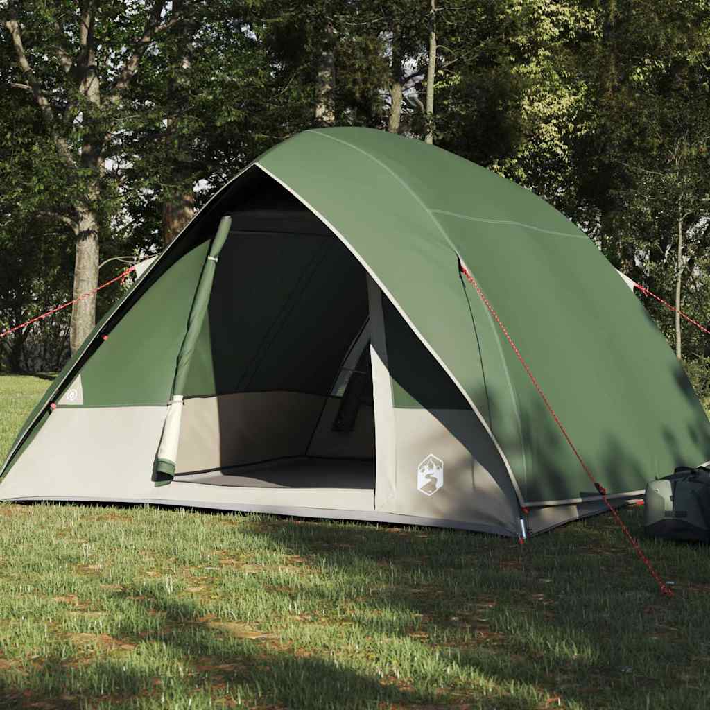 Tenda da campeggio con tetto Verde 320 x 275 x 190 cm taffetÃ 