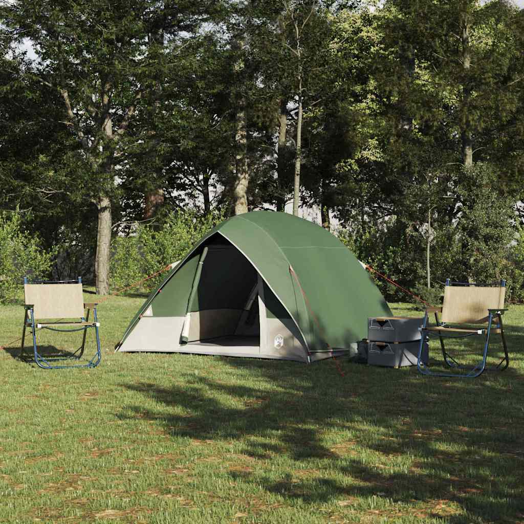 Tenda da campeggio con tetto Verde 320 x 275 x 190 cm taffetÃ 