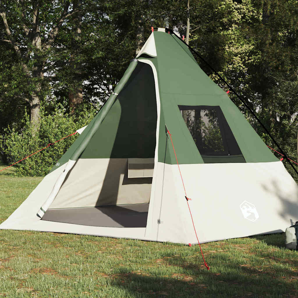 Tenda Tipi con tetto Verde 383 x 338 x 217 cm taffetÃ 