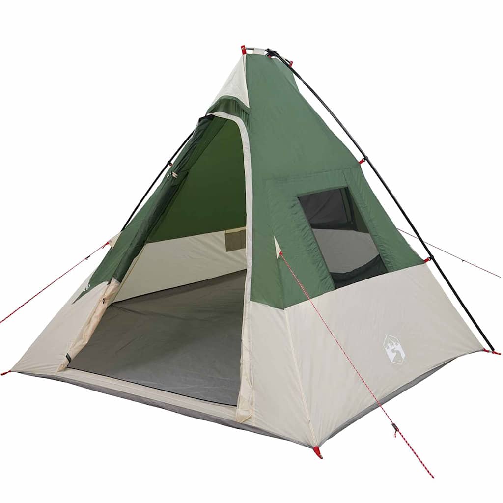 Tenda Tipi con tetto Verde 383 x 338 x 217 cm taffetÃ 