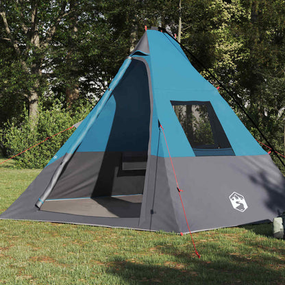 Tenda Tipi con tetto Blu 383 x 338 x 217 cm taffetÃ 