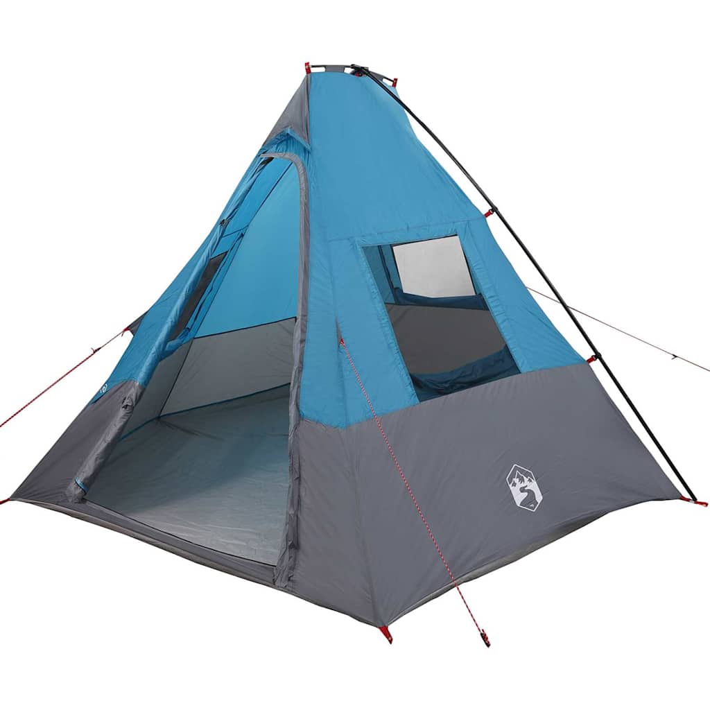 Tenda Tipi con tetto Blu 383 x 338 x 217 cm taffetÃ 