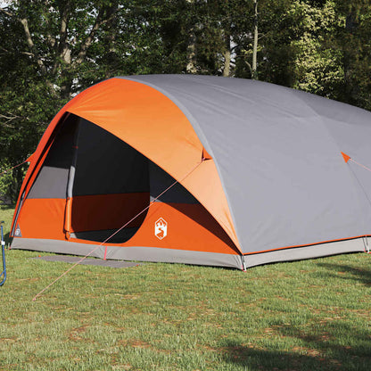Tenda tunnel Grigio e arancione 500 x 348 x 200 cm taffetÃƒÂ 