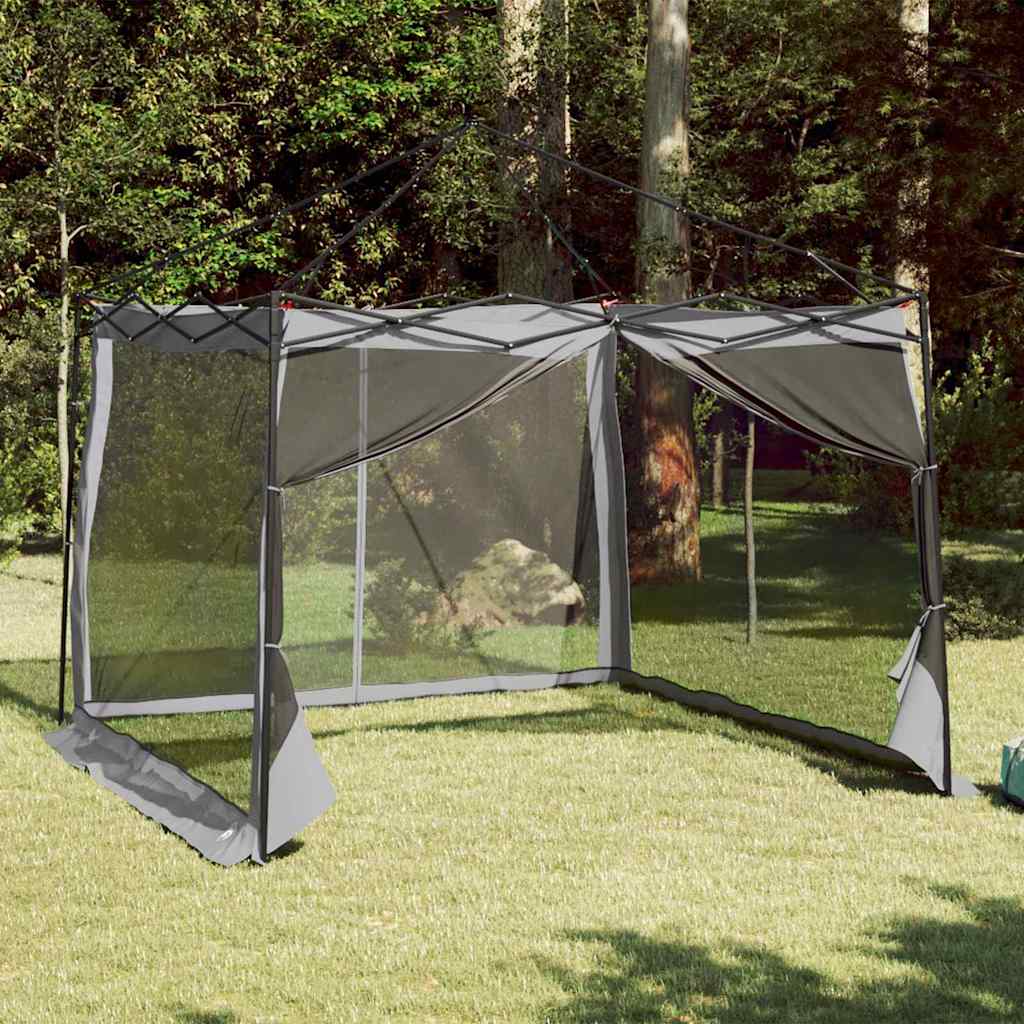 Tenda interna Grigio e arancione 303 x 303 x 196 cm taffetÃ 