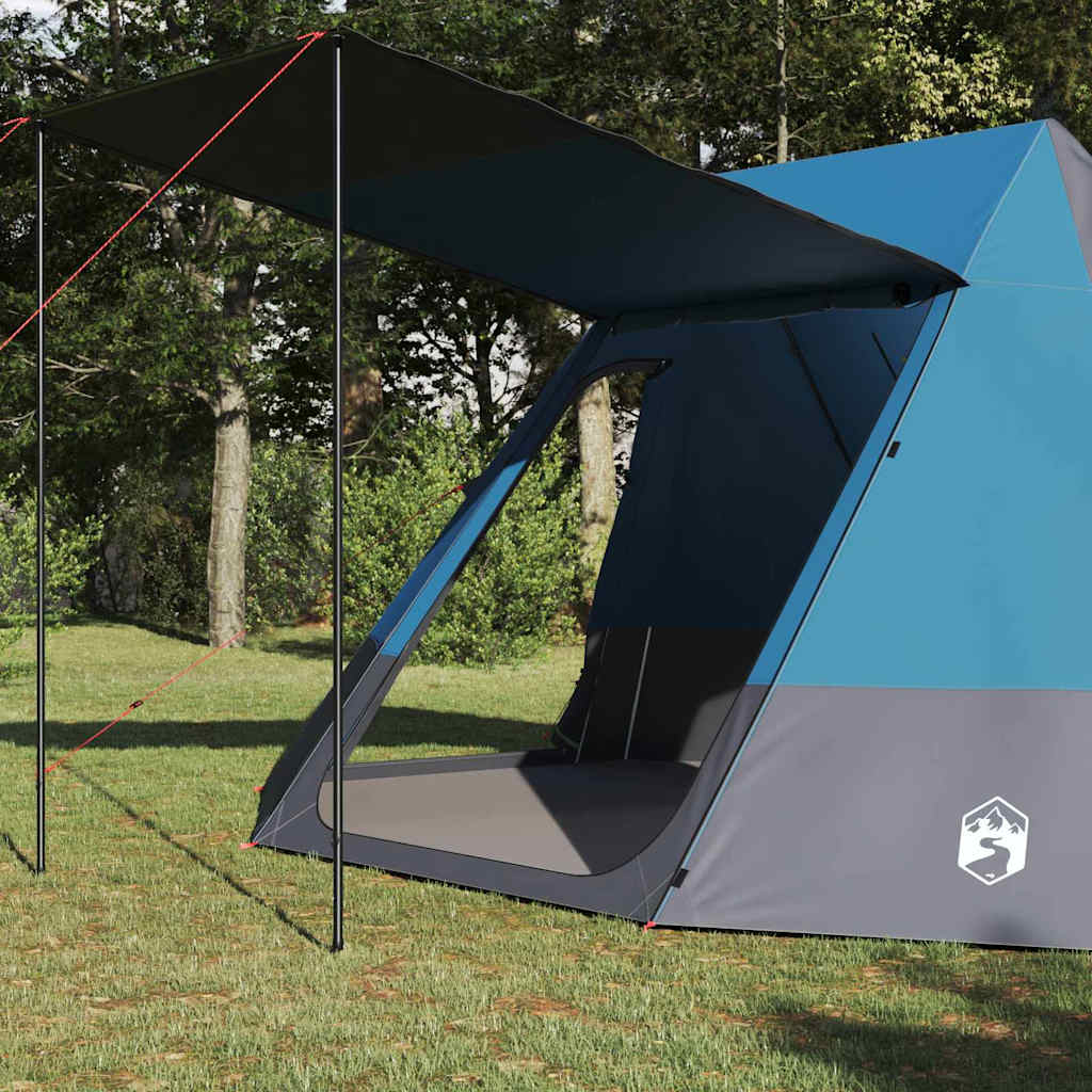 Tenda da campeggio con tetto Blu 482 x 360 x 227 cm taffetÃ 