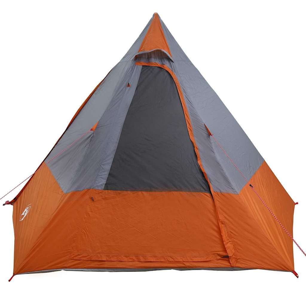 Tenda da campeggio Grigio e arancione 482 x 360 x 227 cm