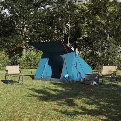Tenda da campeggio con tetto Blu 223 x 163 x 130 cm taffetÃ 