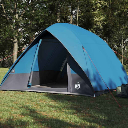 Tenda da campeggio con tetto Blu 275 x 230 x 140 cm taffetÃ 