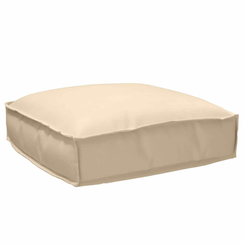 Set di Cuscini per Pallet 2 pcs Beige Tessuto Oxford