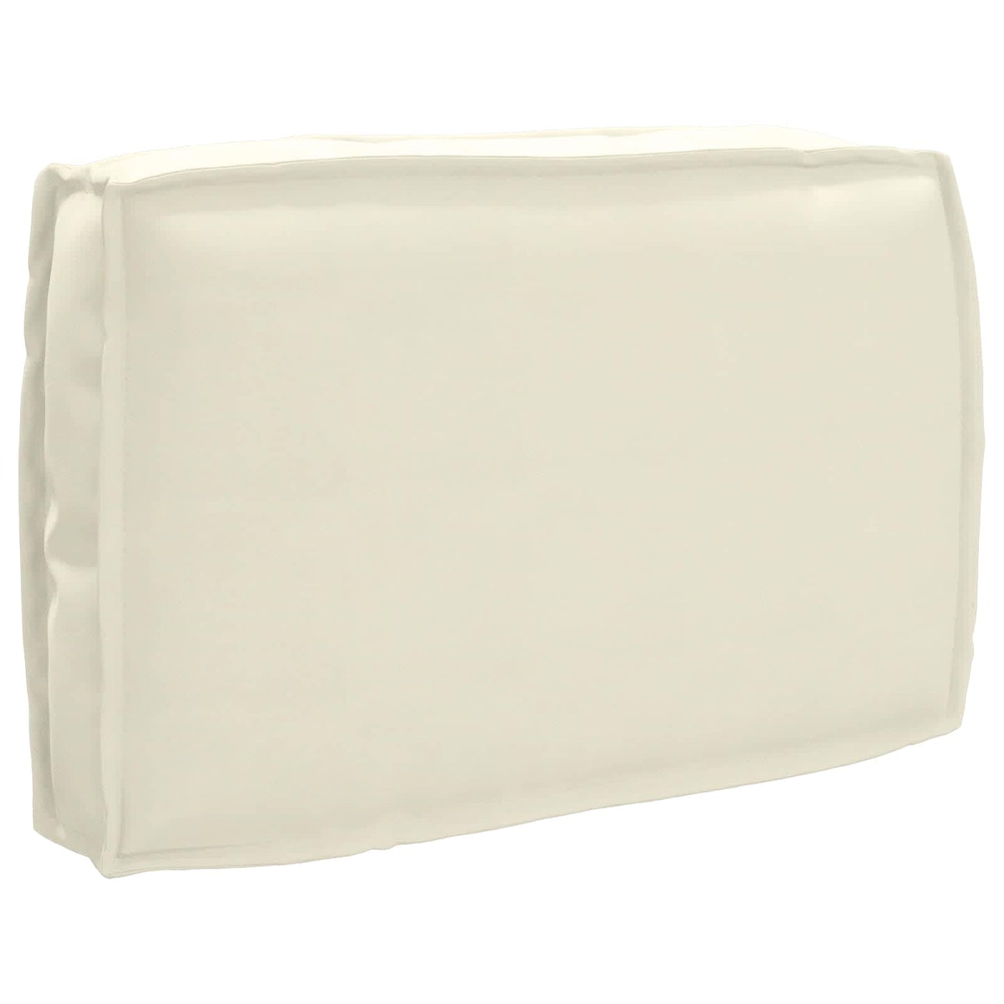 Set di Cuscini per Pallet 2 pcs Crema Tessuto Oxford