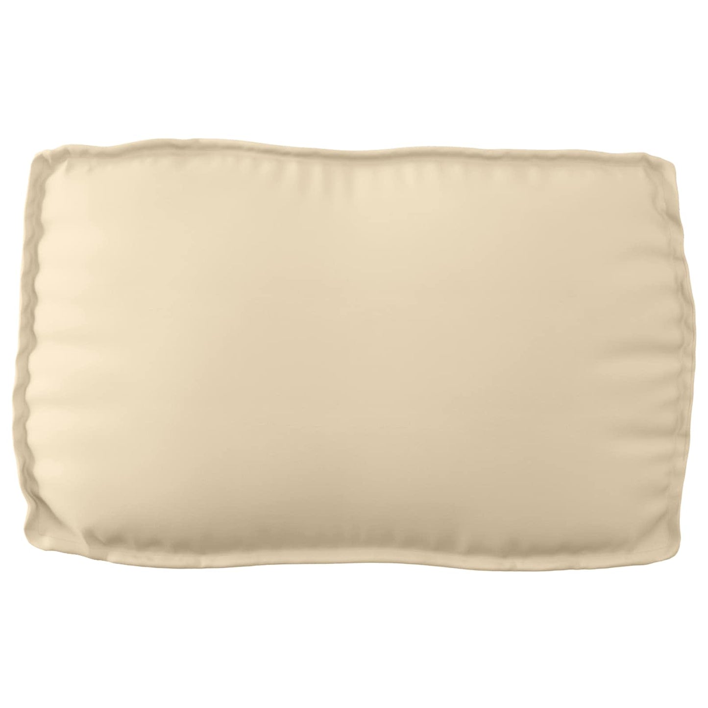 Set di Cuscini per Pallet 2 pcs Beige Tessuto Oxford