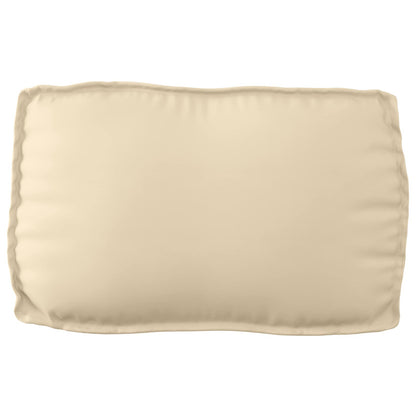 Set di Cuscini per Pallet 2 pcs Beige Tessuto Oxford