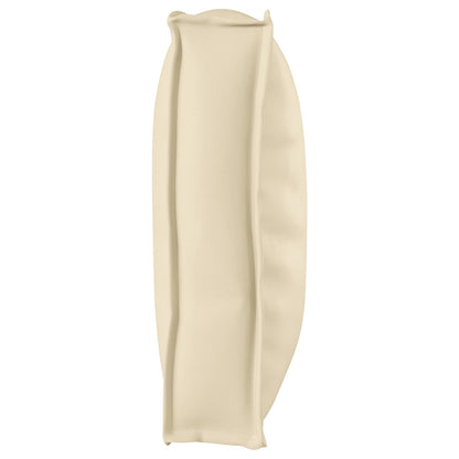 Set di Cuscini per Pallet 2 pcs Crema Tessuto Oxford