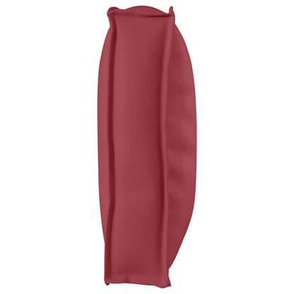 Set di Cuscini per Pallet 2 pcs Rosso Vino Tessuto Oxford