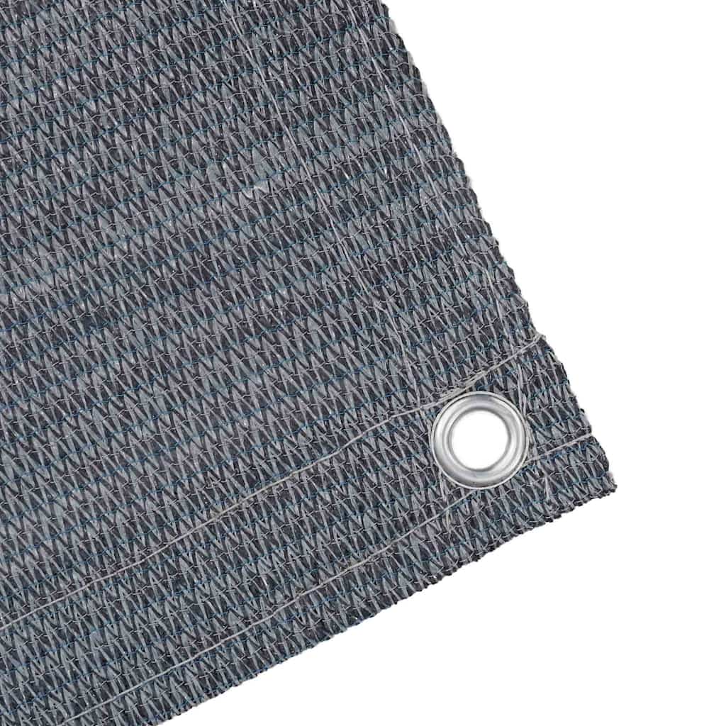Tappeto da Tenda Blu e Grigio 500 Ãƒâ€” 300 cm Polietilene