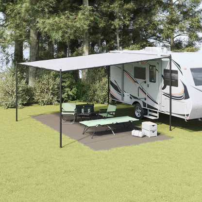 Tappeto da Tenda Grigio chiaro 600 Ã— 300 cm Polietilene