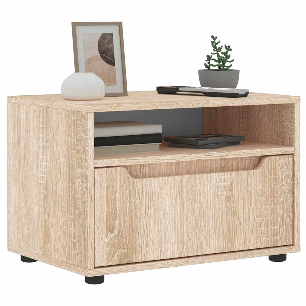 Mobile TV VISNES Rovere Sonoma 60x40x38 cm in Legno Multistrato