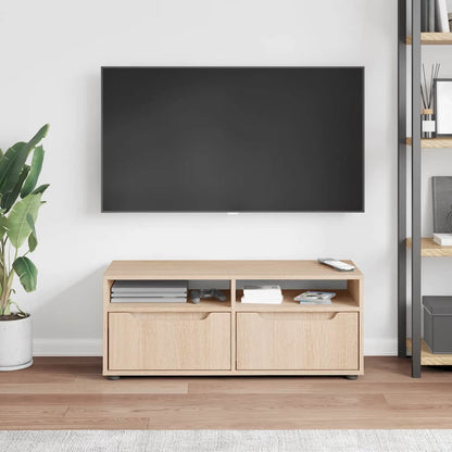 Mobile TV VISNES Rovere Sonoma 100x40x38 cm Legno Multistrato