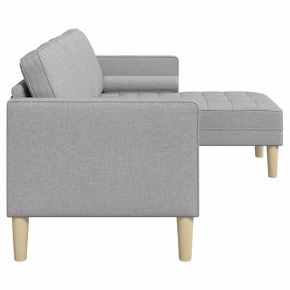 Set di divani con cuscino Grigio Nuvola Poliestere