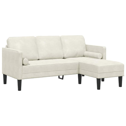 Set di divani con cuscino Crema Poliestere