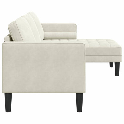 Set di divani con cuscino Crema Poliestere