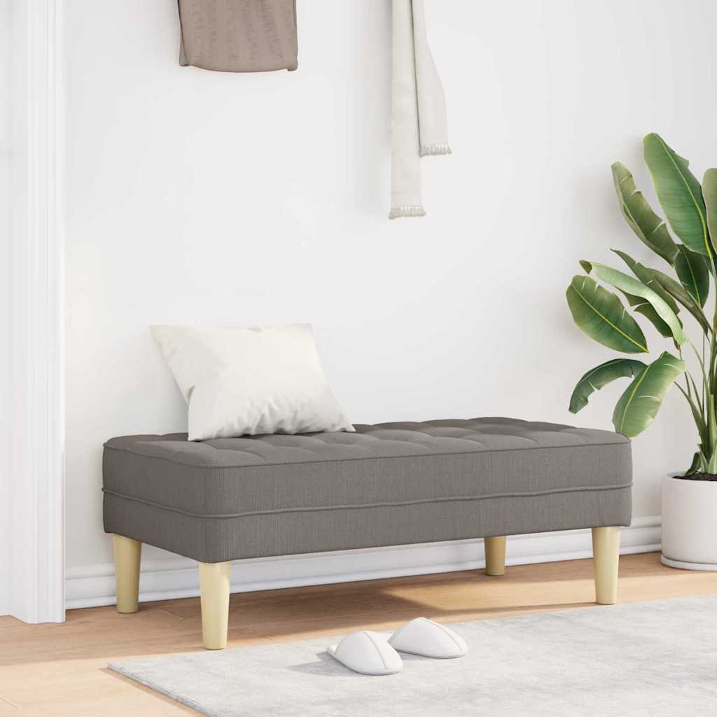 panchina con cuscino Talpa 113 x 57 x 39 cm Tessuto