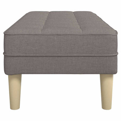 panchina con cuscino Talpa 113 x 57 x 39 cm Tessuto