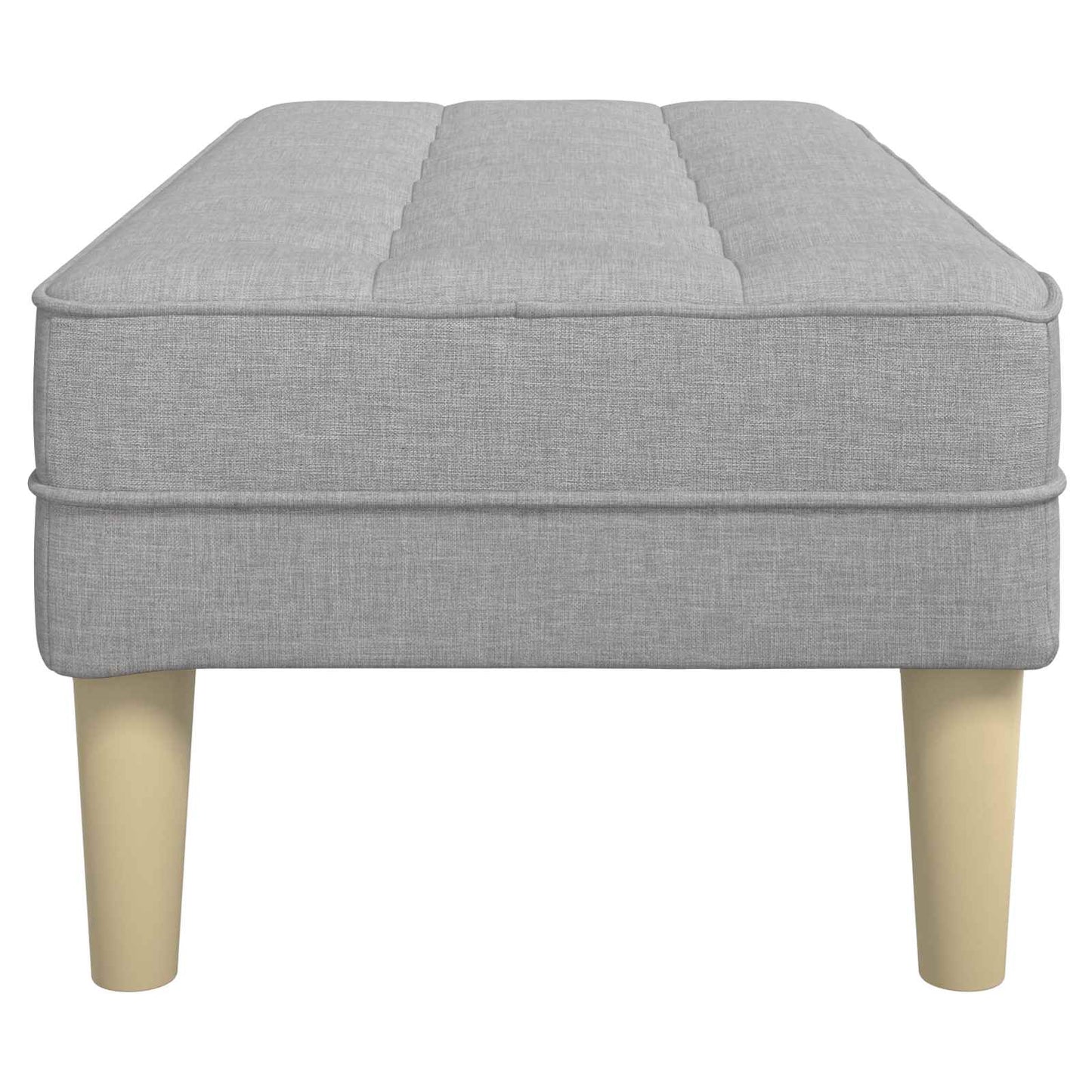 panchina con cuscino Grigio Nuvola 113 x 57 x 39 cm Tessuto