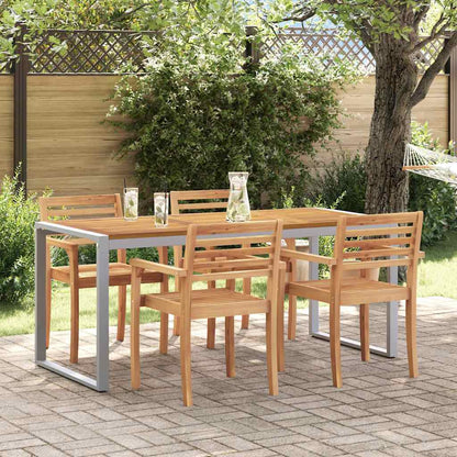 Tavolo da Giardino Grigio 180 x 90 x 75 cm