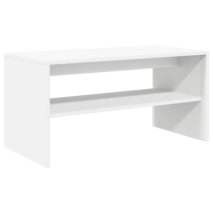 Mobile Porta TV Bianco 60x40x40 cm in Legno Multistrato