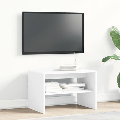 Mobile Porta TV Bianco 60x40x40 cm in Legno Multistrato