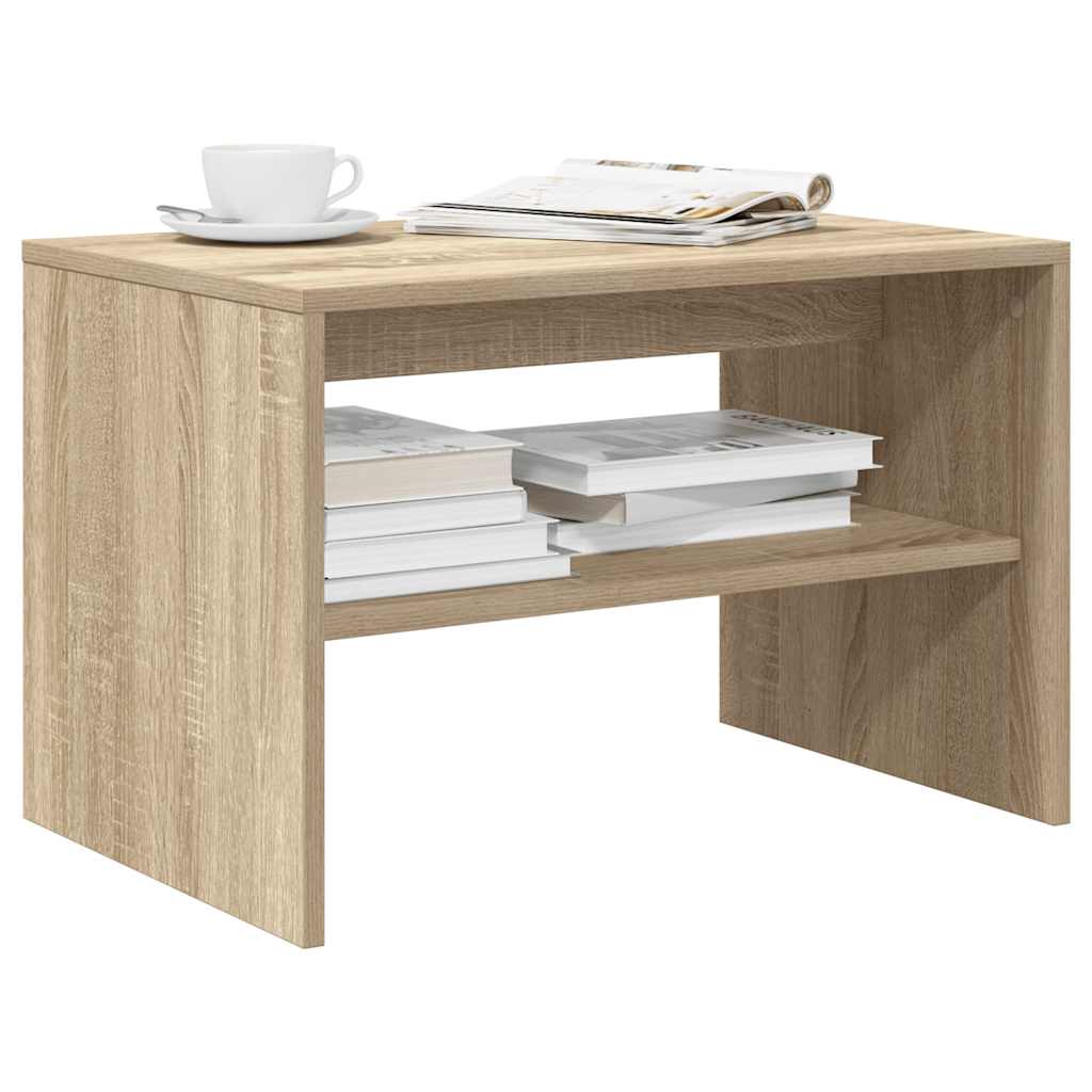 Mobile Porta TV Rovere Sonoma 60x40x40 cm in Legno Multistrato