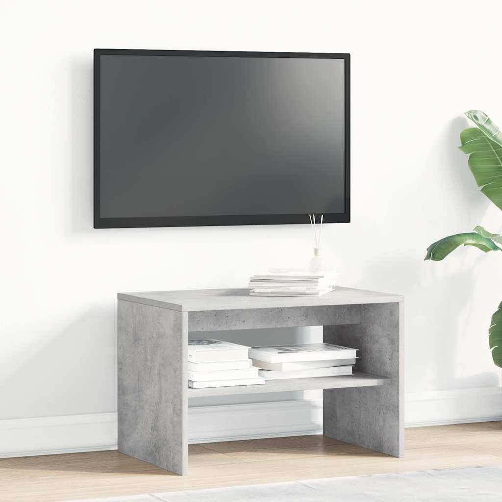 Mobile per TV Grigio Cemento 60x40x40 cm Legno Multistrato