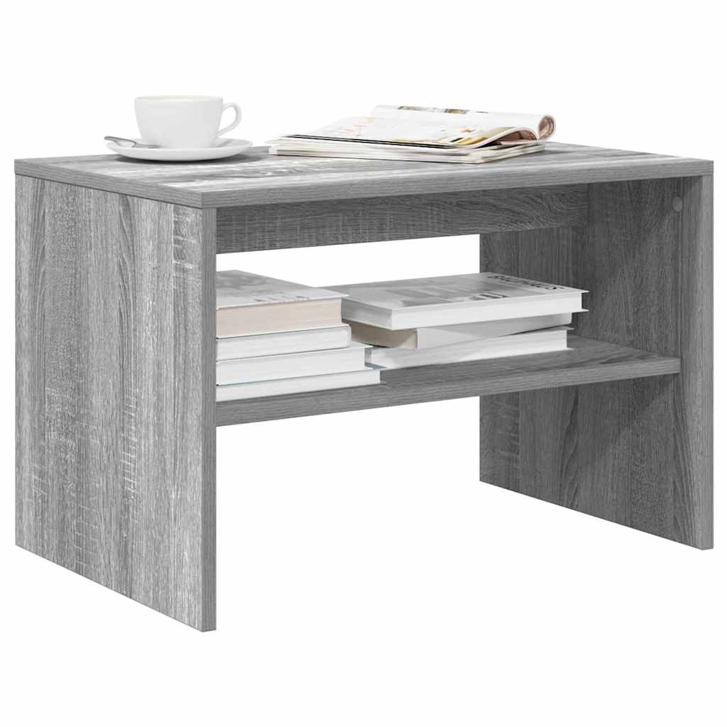 Mobile Porta TV Grigio Sonoma 60x40x40 cm in Legno Multistrato