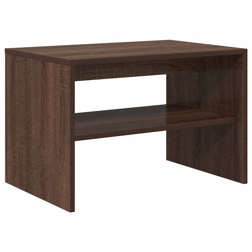 Mobile Porta TV Rovere Marrone 60x40x40 cm Legno Multistrato