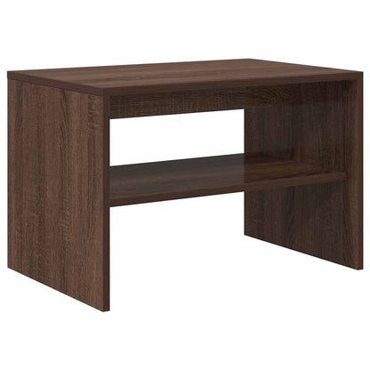Mobile Porta TV Rovere Marrone 60x40x40 cm Legno Multistrato