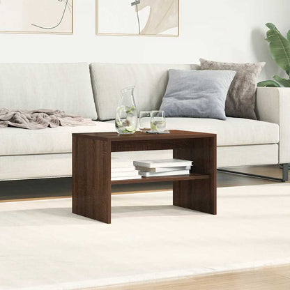 Mobile Porta TV Rovere Marrone 60x40x40 cm Legno Multistrato