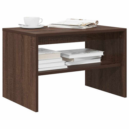 Mobile Porta TV Rovere Marrone 60x40x40 cm Legno Multistrato