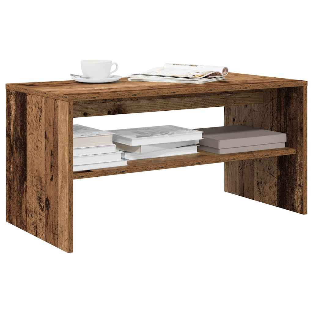 Mobile Porta TV Legno Antico 80x40x40 cm in Legno Multistrato