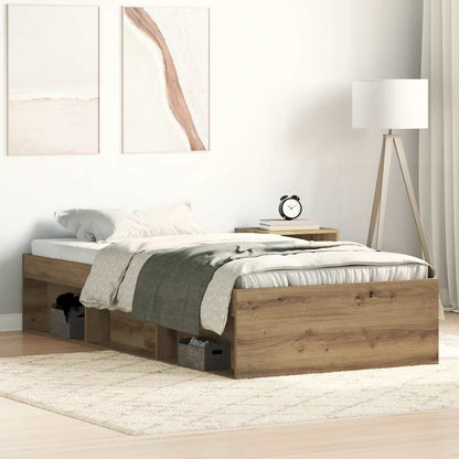 Giroletto senza Materasso Rovere Artigianale 75x190 cm