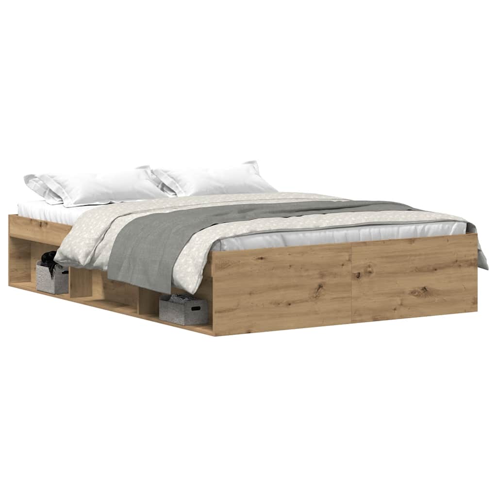 Giroletto senza Materasso Rovere Artigianale 135x190cm