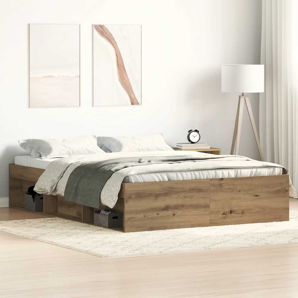 Giroletto senza Materasso Rovere Artigianale 135x190cm