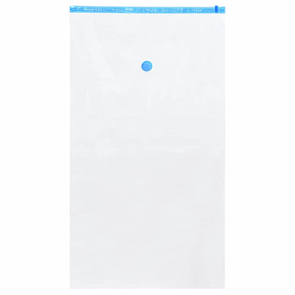 Sacchetti per Stoccaggio 5 pcs Trasparente e Blu 120 x 70 cm