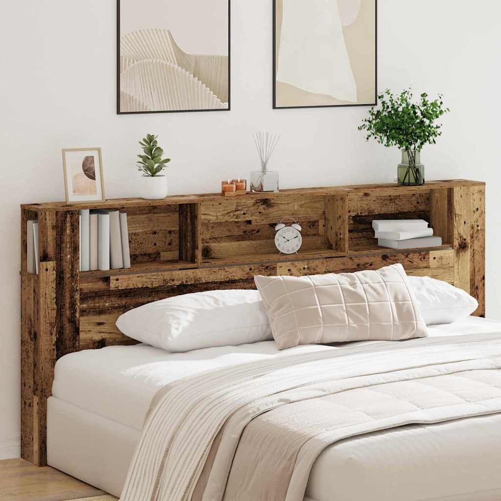 Testata del letto Legno vecchio 220 x 18,5 x 102,5 cm