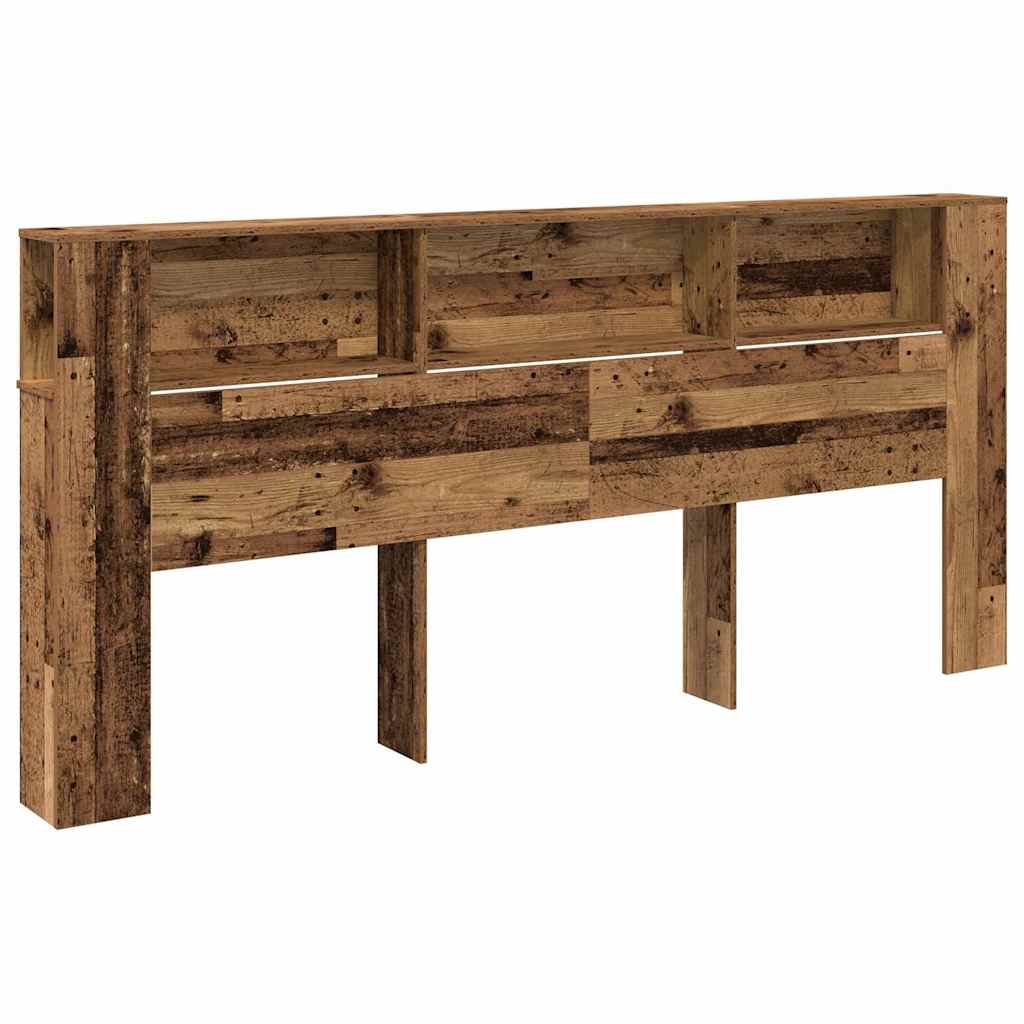 Testata del letto Legno vecchio 220 x 18,5 x 102,5 cm