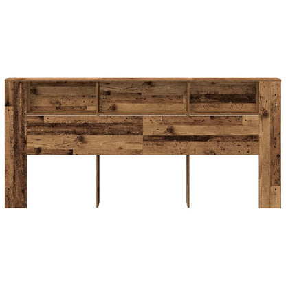 Testata del letto Legno vecchio 220 x 18,5 x 102,5 cm