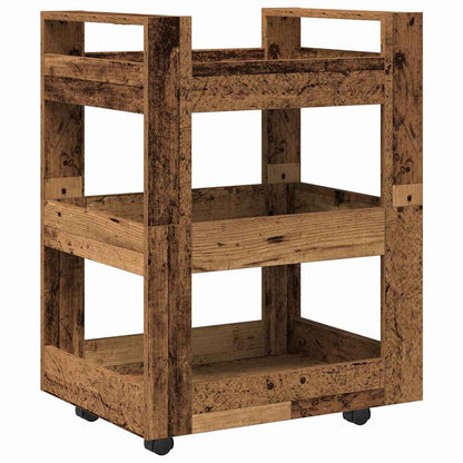 Carrello da Cucina Legno di quercia 60 x 45 x 80 cm