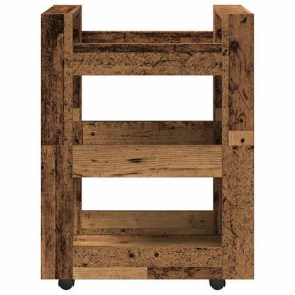 Carrello da Cucina Legno di quercia 60 x 45 x 80 cm