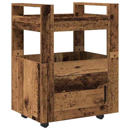 Carrello da Cucina Legno vecchio 60 x 45 x 80 cm